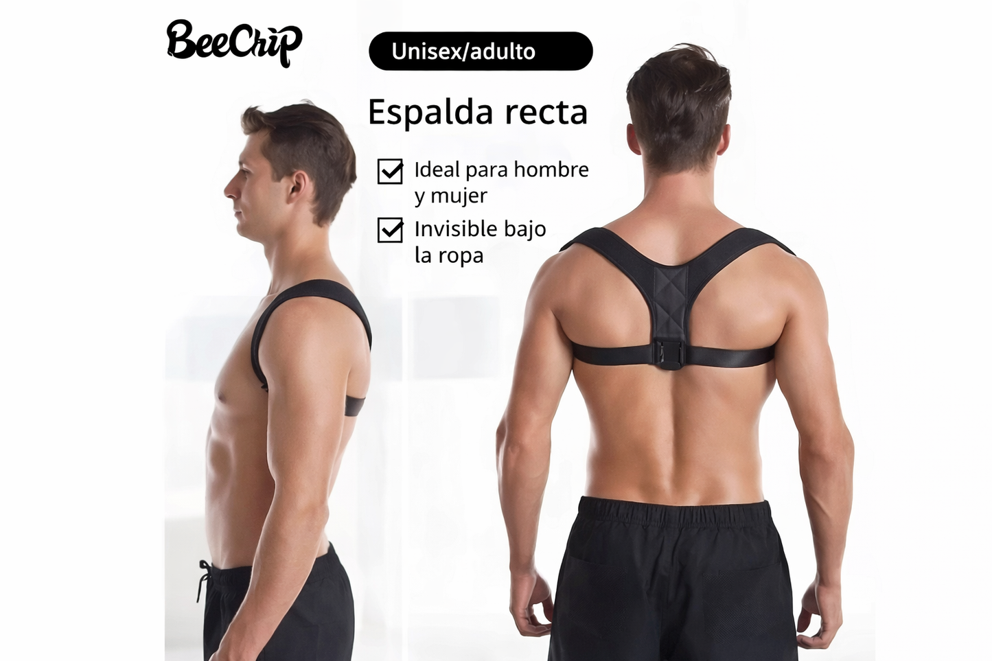 Corrector de Postura de Espalda BeeChip